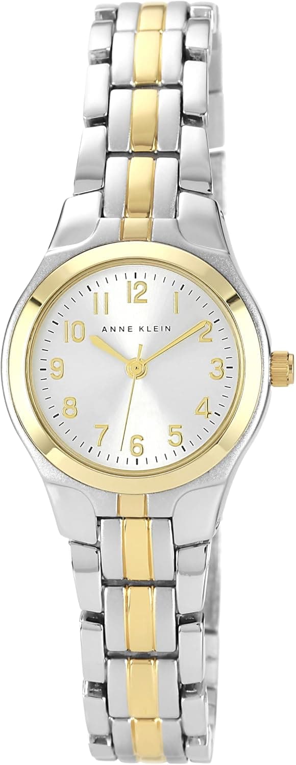 Anne Klein Women's Two-Tone Dress Watch 105491SVTT