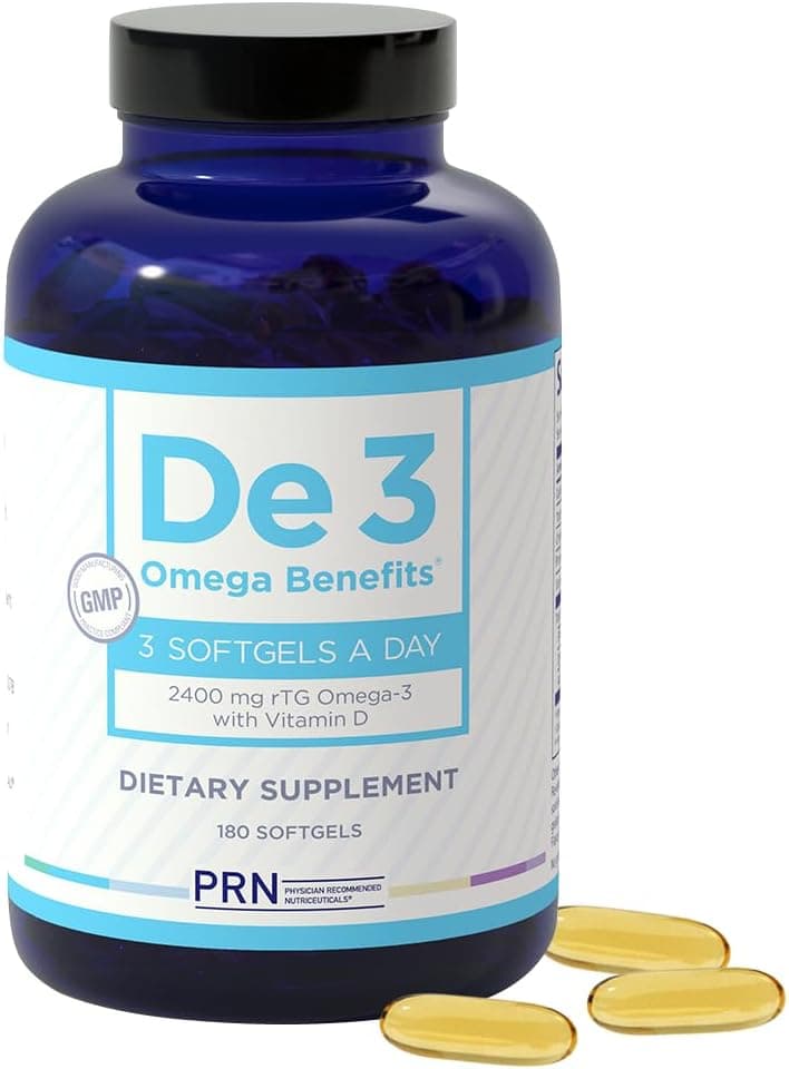 EyePromise / PRN De3 Omega Benefits · 180 Softgels